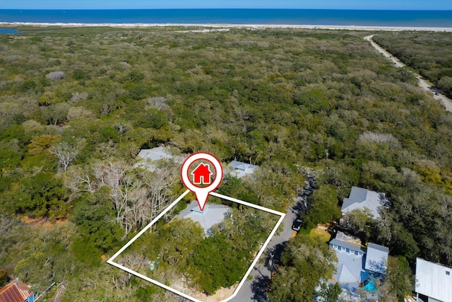 1440 Corunna St, Saint Augustine, FL 32080 - birds eye view of property with a water view