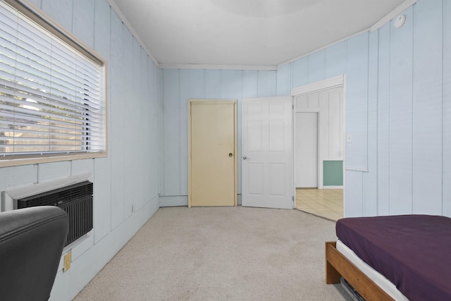 bedroom featuring carpet