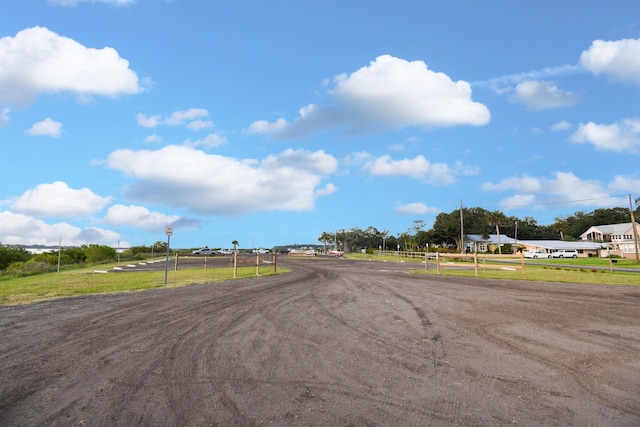 view of dirt / gravel road