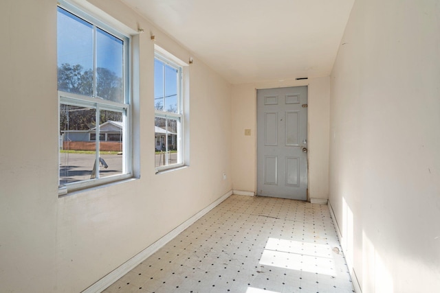 interior space featuring a healthy amount of sunlight