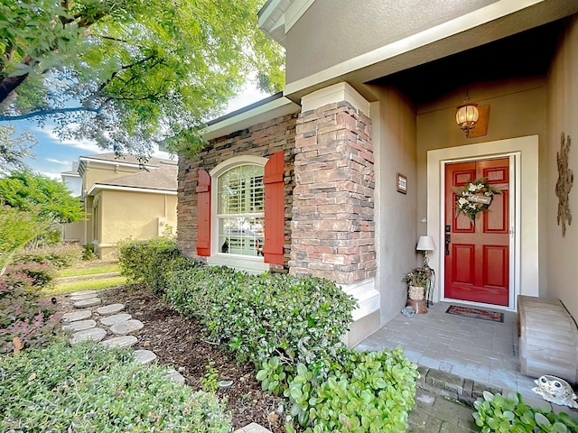 view of entrance to property