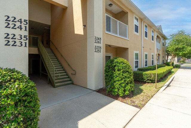 2251 Golden Lake Loop, Saint Augustine, FL 32084 - view of building exterior with stairway