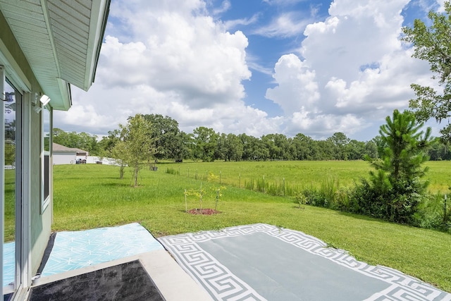2730 Oak Stream Dr, Green Cove Springs, FL 32043 - view of grassy yard with a patio