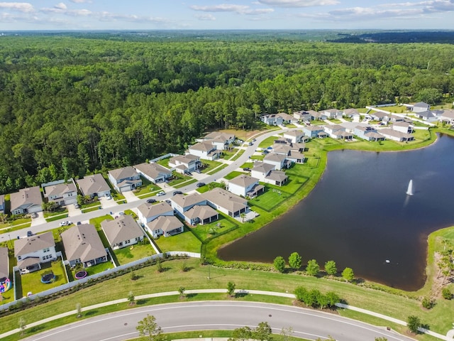 182 Myrtle Oak Ct, Saint Augustine, FL 32092 - aerial view of property and surrounding area with a forest, a nearby body of water, and nearby suburban area