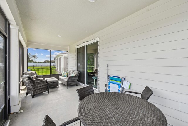 182 Myrtle Oak Ct, Saint Augustine, FL 32092 - sunroom / solarium with outdoor lounge area