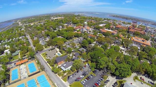 78 Riberia St, Saint Augustine, FL 32084 - aerial view of property's location with a pool and a nearby body of water
