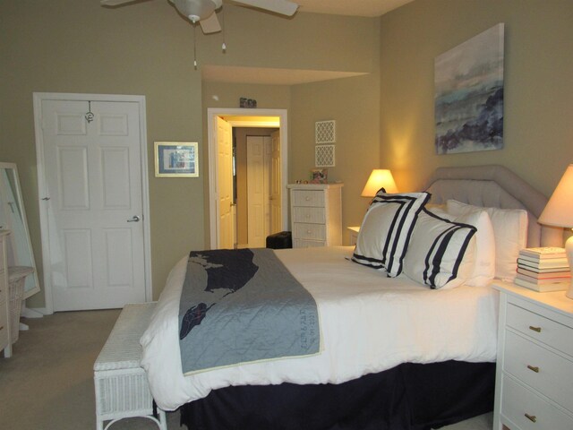 28212 Harbour Vista Cir, Saint Augustine, FL 32080 - bedroom featuring carpet and ceiling fan
