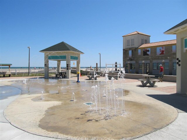 35103 Harbour Vista Cir, Saint Augustine, FL 32080 - surrounding community featuring a water view and a gazebo