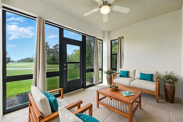 623 Shores Blvd, Saint Augustine Shores, FL 32086 - view of sunroom / solarium