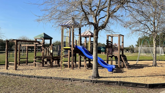 view of communal playground