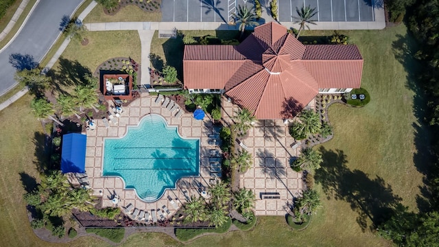 97 Paranza Trce, Saint Augustine, FL 32095 - bird's eye view of a pool