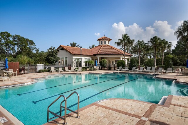 97 Paranza Trce, Saint Augustine, FL 32095 - community pool featuring a patio