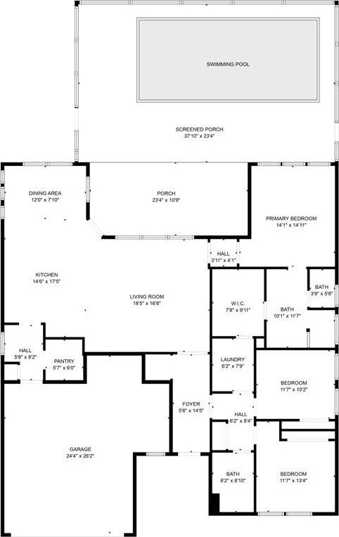 97 Paranza Trce, Saint Augustine, FL 32095 - view of home floor plan