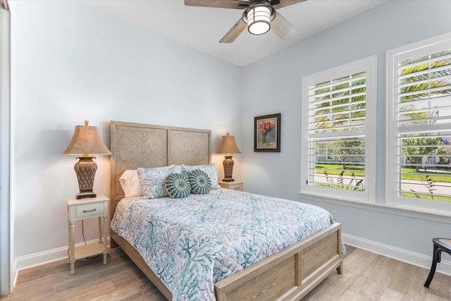97 Paranza Trce, Saint Augustine, FL 32095 - bedroom with light wood finished floors and ceiling fan