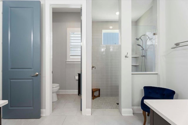 97 Paranza Trce, Saint Augustine, FL 32095 - bathroom featuring walk in shower, vanity, and tile patterned floors