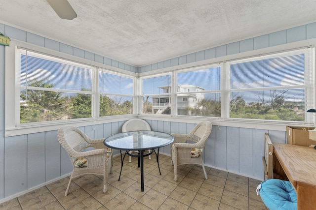 sunroom / solarium with plenty of natural light