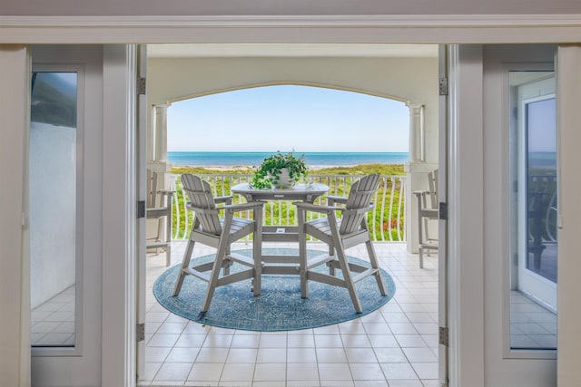616 Mediterranean Way, Saint Augustine, FL 32080 - balcony with a water view