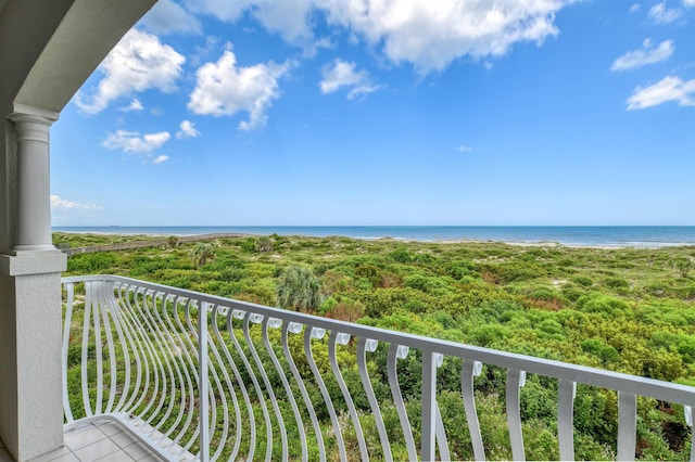 616 Mediterranean Way, Saint Augustine, FL 32080 - balcony with a water view