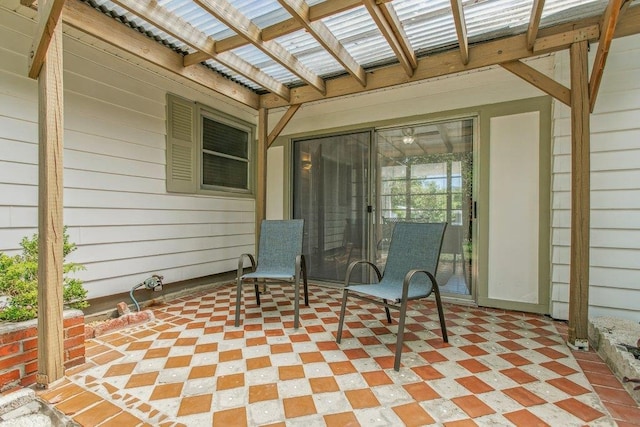 171 Deltona Blvd, Saint Augustine, FL 32086 - view of patio / terrace featuring a pergola
