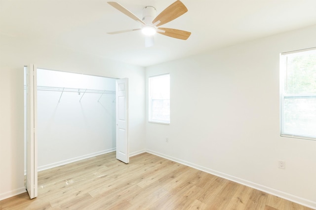 202 Deltona Blvd, Saint Augustine, FL 32086 - unfurnished bedroom featuring light wood-style floors and multiple windows