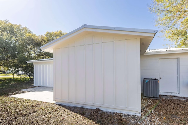 202 Deltona Blvd, Saint Augustine, FL 32086 - view of outdoor structure with central air condition unit