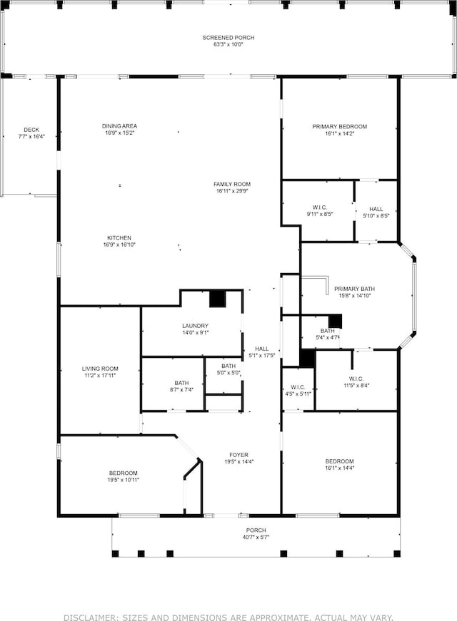 133 Federal Point Rd, East Palatka, FL 32131 - view of layout