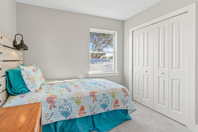 112 2nd St, Saint Augustine, FL 32080 - carpeted bedroom featuring a closet