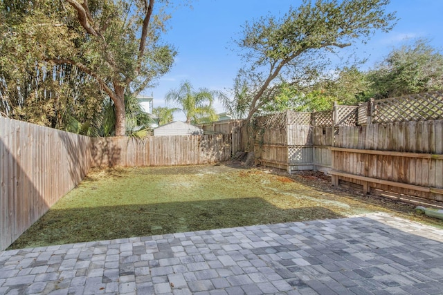 112 2nd St, Saint Augustine, FL 32080 - view of yard featuring a patio