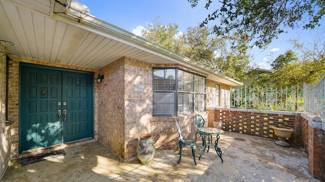 view of property entrance