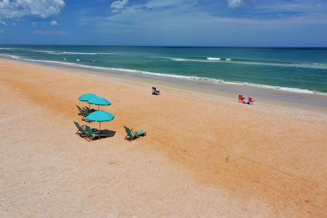 640 N Nova Rd Unit 117, Ormond Beach, FL 32174 - water view featuring nearby beach
