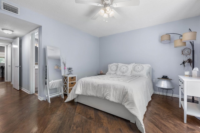 640 N Nova Rd Unit 117, Ormond Beach, FL 32174 - bedroom featuring wood finished floors and a ceiling fan