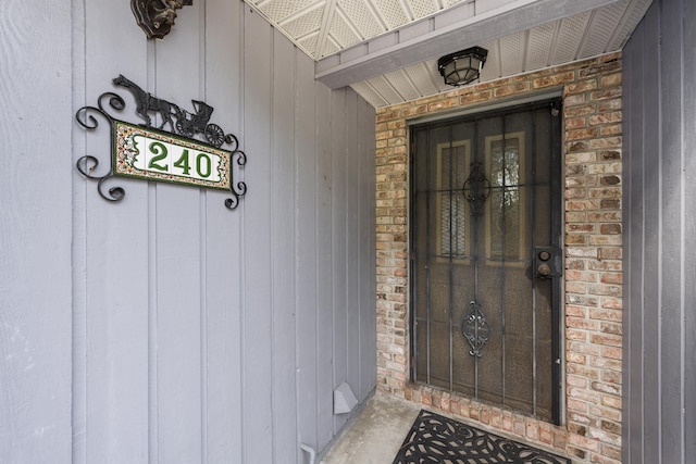 view of entrance to property