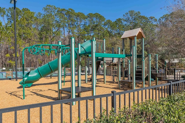 view of community playground