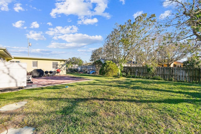 5455 1st St, Saint Augustine, FL 32080 - view of yard featuring a patio