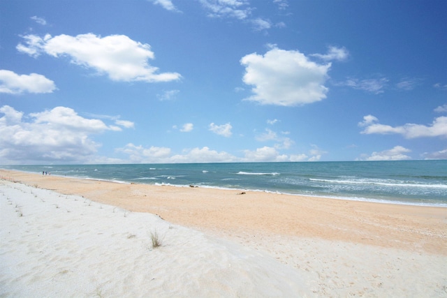 water view featuring a beach view