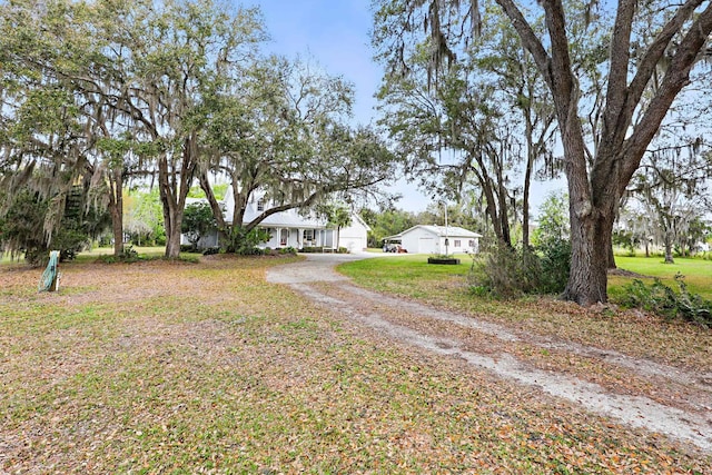 exterior space with driveway