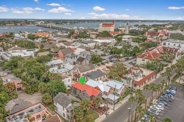 47 Cordova St, Saint Augustine, FL 32084 - bird's eye view featuring a water view