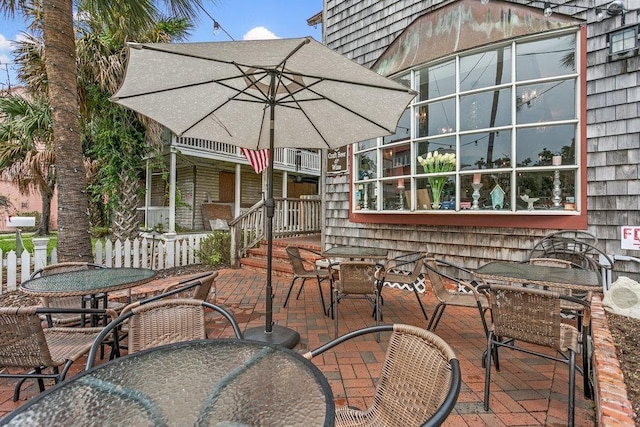 47 Cordova St, Saint Augustine, FL 32084 - view of patio / terrace featuring outdoor dining space