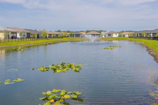 166 Fairlake Cir, Saint Augustine, FL 32092 - water view with nearby suburban area and fence