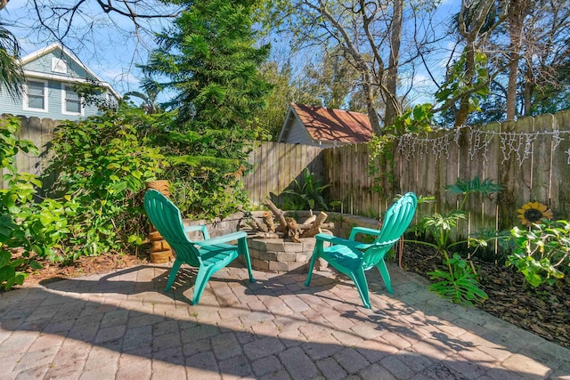 161 Blanco St, Saint Augustine, FL 32084 - view of patio / terrace with a fenced backyard