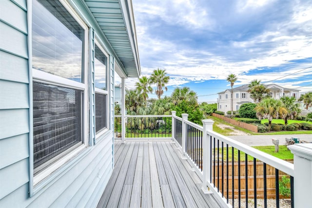 view of deck