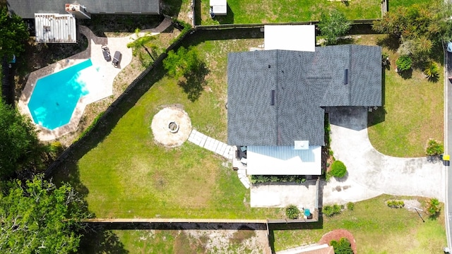 11428 Rustic Pines Cir, Jacksonville, FL 32257 - view from above of property featuring a pool