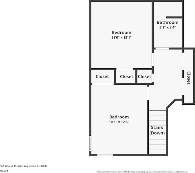 362 Monika Pl, Saint Augustine, FL 32080 - floor plan