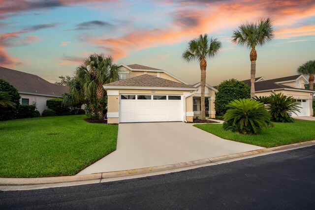 362 Monika Pl, Saint Augustine, FL 32080 - view of front facade with a yard