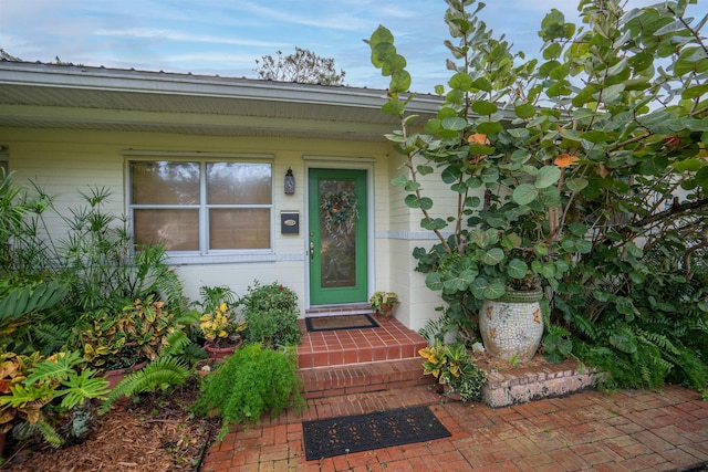 view of property entrance