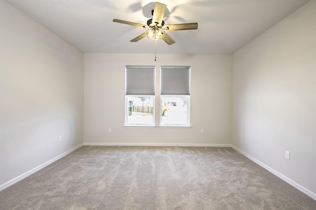 29 Turkey Trot Ct, Saint Augustine, FL 32095 - spare room featuring carpet, baseboards, and ceiling fan