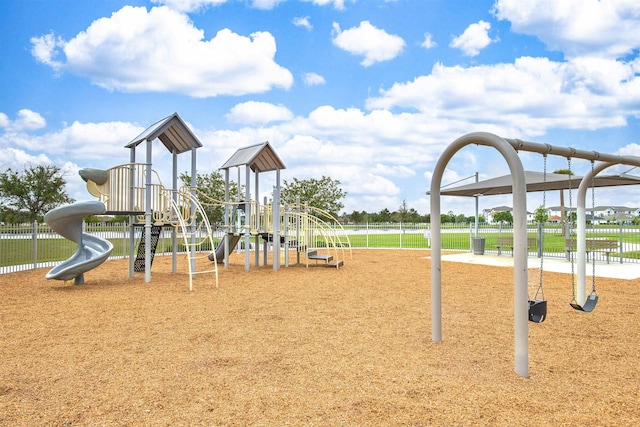 29 Turkey Trot Ct, Saint Augustine, FL 32095 - community jungle gym with fence