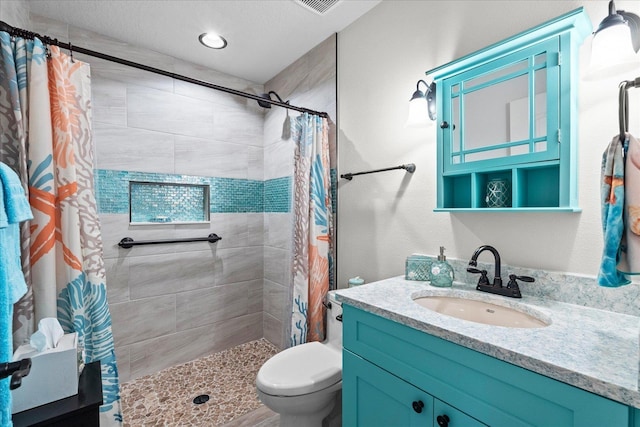 3 Menorca Way, Palm Coast, FL 32137 - bathroom featuring vanity and a stall shower