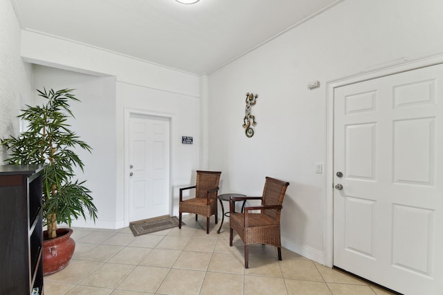 8961 A1A, Saint Augustine, FL 32080 - sitting room with light tile patterned floors