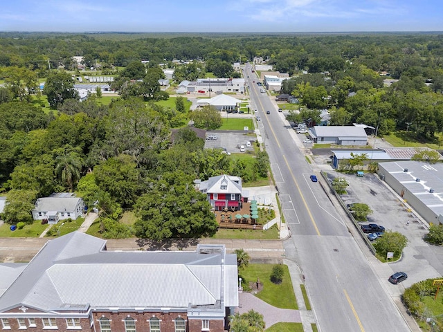 aerial view